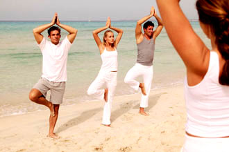 Yoga on the Beach